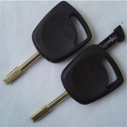 DAKATU With LOGO Transponder Key Shell For Ford Focus Mondeo Ka Escort Fiesta Fusion Transit Connect Fob Key Case Cover No Chip