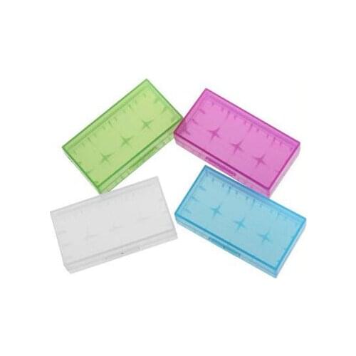 14pcs 18650 storage box 2 section 18650, battery box can also install 16430 batteries 4 grain