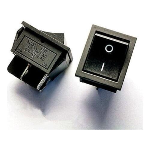 2pcs/lot 25*31mm SPST 4PIN ON/OFF Boat Rocker Switch 16A/250V 20A/125V Car Dash Dashboard Truck RV ATV Home