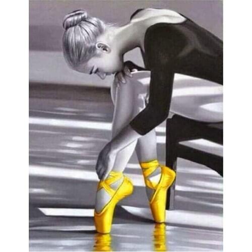 5D DIY Diamond Painting "Ballet girl" 3D diamant painting Embroidery Cross Stitch Home Decor Full Square/Round Drill