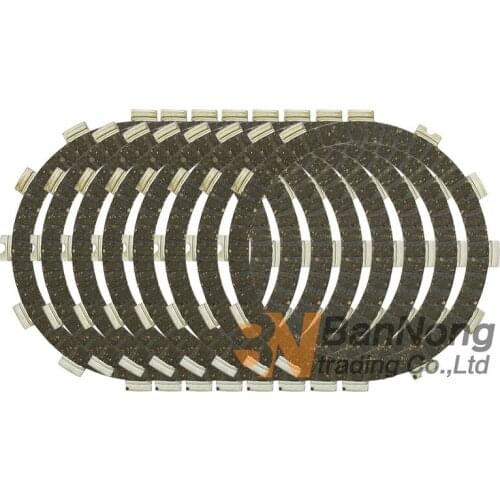 8XPCS Free Shipping Dirt motorcycle clutch Friction plate Set For Suzuki LT-Z400 2003-2004 LT-Z400Z 2012-2014