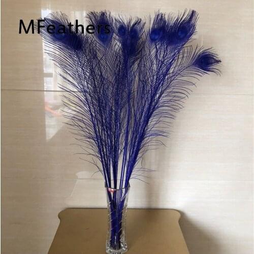 Promotion! High Quality Pack of 1000pcs Real Natural Peacock Feathers For Wedding carnival Decoration Peacock tail plumes plumas
