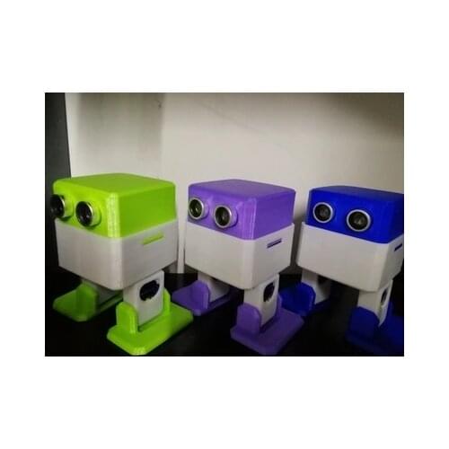 Robot OTTO Made by 3D Printer accessory open source DIY robotics for Arduino uno r3 nano controllable by Bluetooth RC Toy