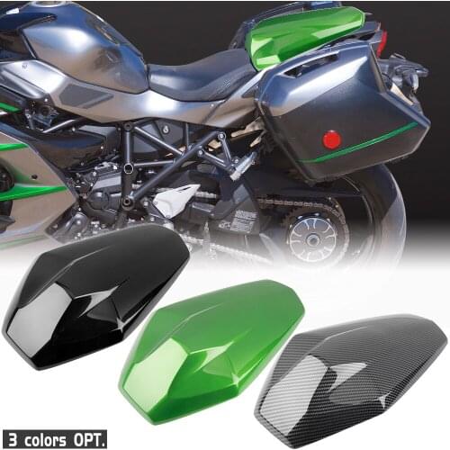 For Z H2 Accessories Motorcycle Rear Seat Cowl Fairing Cover Solo Pillion Green Black Carbon for Kawasaki Z H2 SE 2020 2021