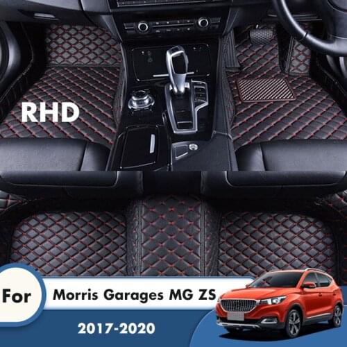 RHD Car Floor Mats For Morris Garages MG ZS 2020 2019 2018 2017 Carpets Custom Foot Pads Car Accessories Interior Floorliner