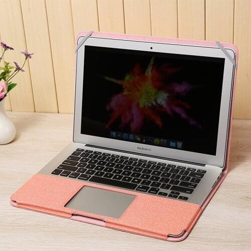 Laptop Bag Case for MacBook Pro Air 15.4 13.3 13 12 11 Fabric Sleeve Detachable Simple Fashion Notebook Cover Bag Funda