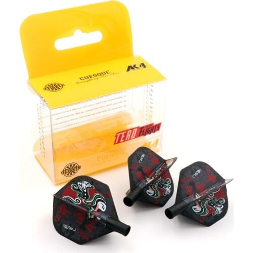 CUESOUL AK4 Dart Flights Standard Shape-Peking Opera Design