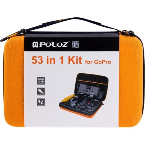 GoPro Accessories Kit For GoPro HERO7 /6 /5 /5 Session /4 Session /4 /3+ /3 /2 /1 Xiaoyi Other Action Cameras 53 in 1 Set