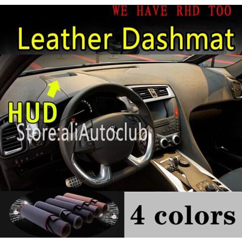 For citroen ds5 2011 2012 2013 2014 2015 2016 2017 2018 Leather Dashmat Car Styling Covers Dash Mat Dashboard Cover Carpet
