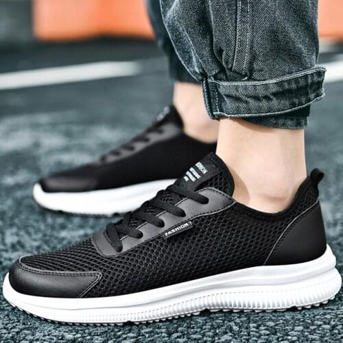 Men Shoes Big Size Fashion Breathable Wear Resitant Comfort Light Gym Shoes Summer New Running Shoes Outdoors Casual Shoes Men