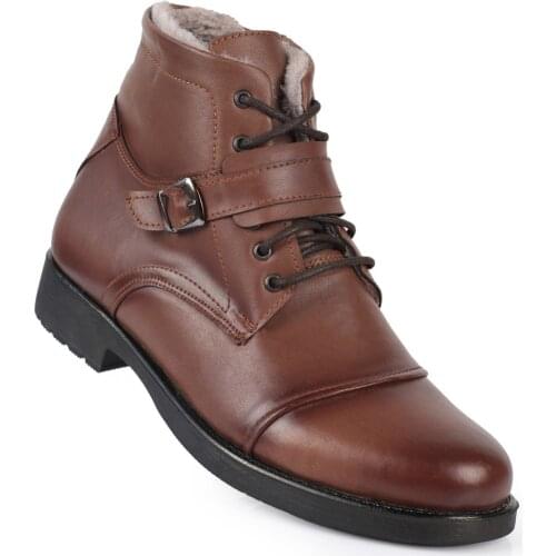 Daxtors Men Boots Cold-Proof boots with furs inside warm shoes comfortable elegant casual boots brown boots 2020