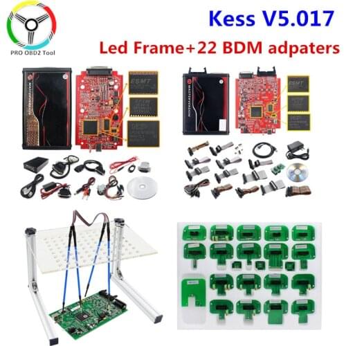 Master Online EU Red Kess Ksuite V5.017 V2.53 v2.25 No Tokens Limited ECU Chip Tuning V2.23 Kess ECU Programmer