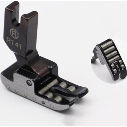 R141 roller presser foot leather anti-wrinkle presser foot multifunctional industrial flat car with wheel presser foot sewing