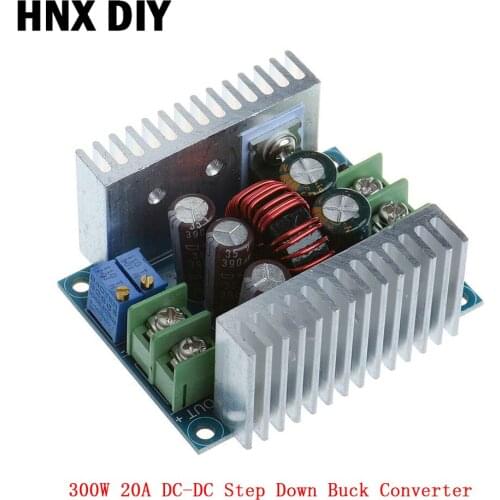 DC-DC Step Down Buck Converter Module Adjustable 300W 20A Constant Current Voltage Regulator Power Supply Transformer LED Driver