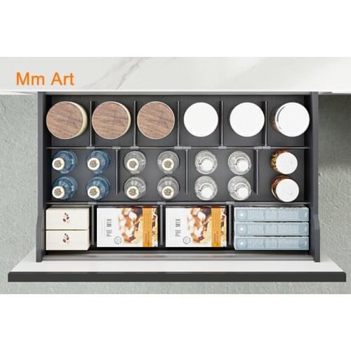 Cabinet Basket Aluminum Alloy Floor Cabinet Drawer Type Single Layer Food Storage Cabinet Body