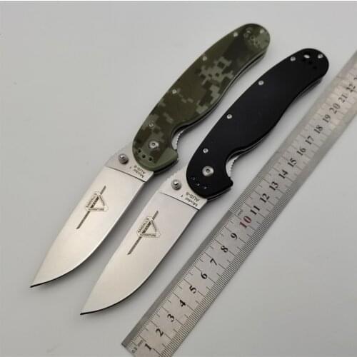 EF16 folding knife d2 blade survival camping pocket knives flipper tactical G10 handle outdoor hunting fishing multi EDC knifes