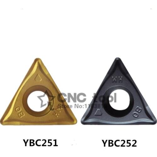 TCMT16T304-HM TCMT16T308-HM YBC252 YBC251 carbide turning inserts postive carbide plate semi-finishing and finishing for steel