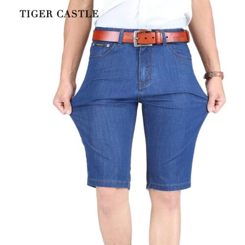 Мужские короткие джинсы TIGER CASTLE China At AliExpress