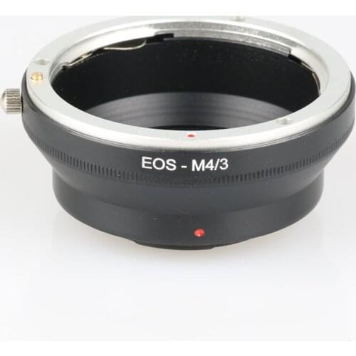 High quality EOS-M4/3 Canon EOS EF Mount Lens To Micro 4/3 Adapter Ring Olympus M43 E-P1/E-P2/E-PL1 and Panasonnic G1/G2/GF1/GH1