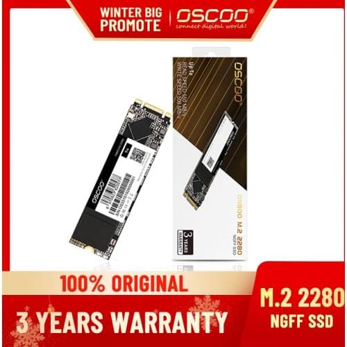 OSCOO M2 2280 NGFF SSD Hard Disk With 2D MLC Flash Memory 64GB 128GB 256GB 512GB
