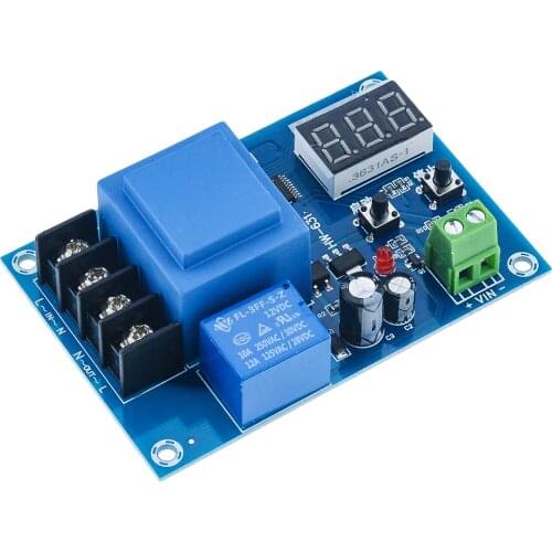 1PCS XH-M602 Digital Control Battery Lithium Battery Charging Control Power Supply Module Switch Protection Board 3.7-120V