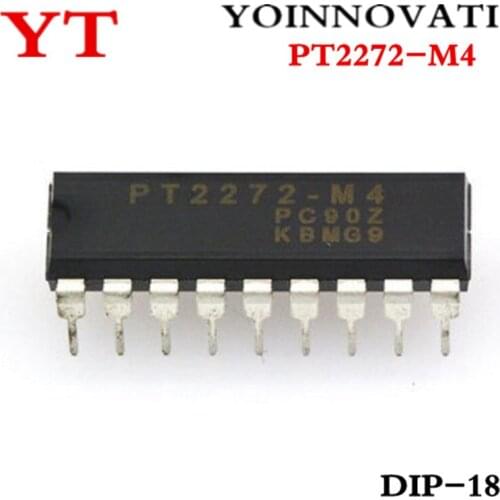 100pcs/lot PT2272-M4 PT2272 DIP-18 Best quality