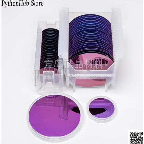 4-inch SIO2 Single-sided Polished Silicon Wafer 285nm 300nm Silicon Dioxide Layer Oxide Silicon Wafer