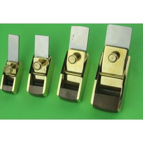 4pcs convex bottom brass wrap bakelite plate planes ,violin/viola making tool