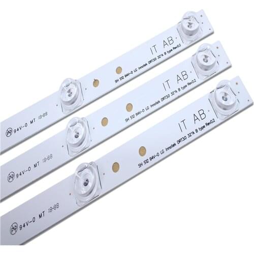 59cm LED backlight for LG 32" TV 32MB25VQ 6916l-1974A 1975A lv320DUE 32LF5800 32LB5610 innotek drt 3.0 32 compatible Brand New