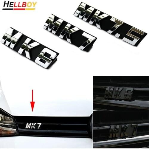 Car Emblems Front Grille Trim Sticker For VW GOLF MK7 MK6 Golf Gti 6 7 Car Styling Accessories
