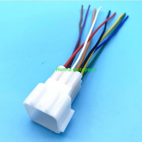 Free Shipping FW-C-9M-B white Furukawa 2.3mm 9 Pin Way male waterproof electrical Socket auto Connector plug for Car Toyota