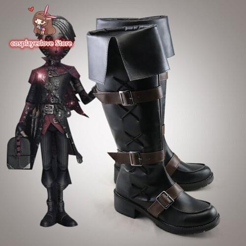 Identity V Exorcist Embalmer Aesop Carl Cosplay Costumes Shoes boots custom Made For you