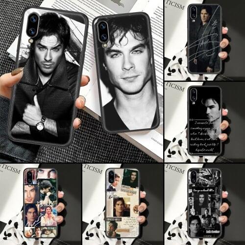 Damon Salvatore Vampire Diaries Phone Case For Huawei Honor 6A 7A 7C 8A 8X 8 9 9X 10 10i 20 Lite Pro black art Etui fashion