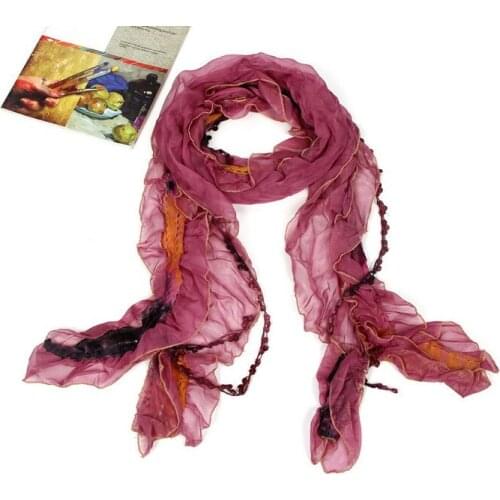 Korea girl women rayon silk Scarf shawls Scarves Stole Neckerchief FACTORY CLEARANCE SALE 180*20cm 18pcs/lot #3970