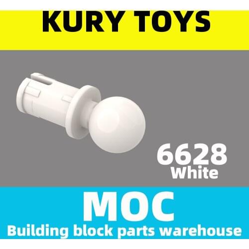 Kury Toys DIY MOC For 6628 Building block parts For Pin with Friction Ridges Lengthwise and Tow Ball