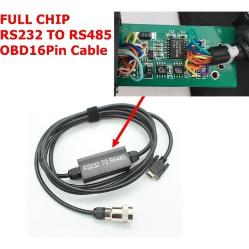 Best quality MB Star C3 FULL CHIP RS232 TO RS485 OBD16Pin Diagnostic Cable