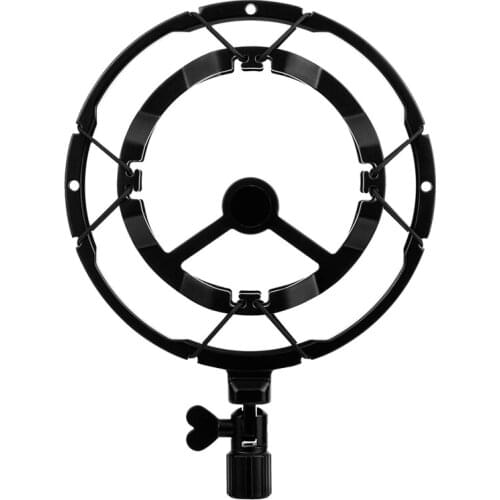 Top Deals Microphone Shock Mount Reduce Vibration Metal Shockmount Mic Holder for Microphones Studio Recording