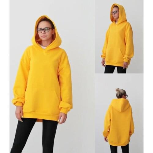 Maria Gold Womens Autumn Hoodies