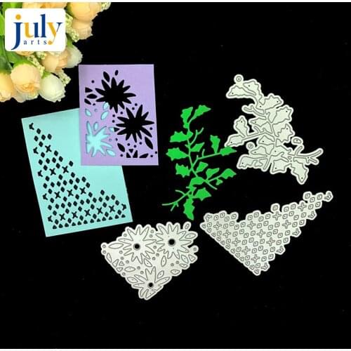 Julyarts Metal Leaves Flowers Craft Stencil Die Cut Dies for Hardware Paper Album Scrapbooking China