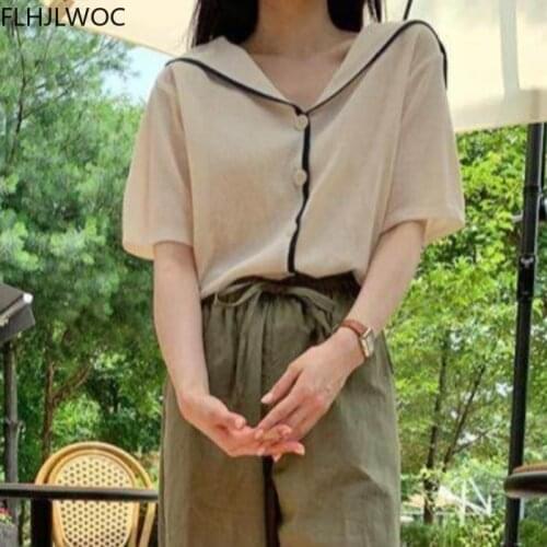 Cute Sweater Women Sweet Girls Japanese Style Vintage Flower Single Breasted Button Knitted Cardigans Short Coats