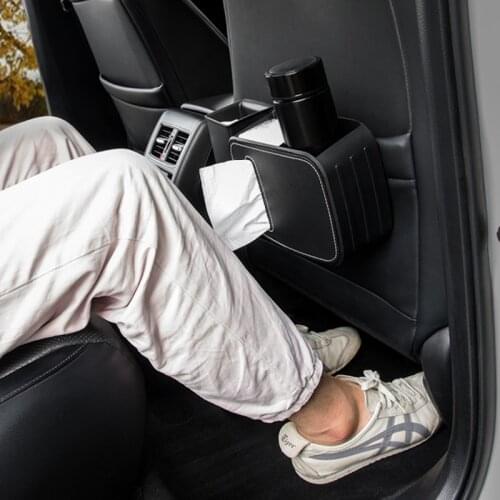 Multipurpose Car Storag Organizer Vehicle Portable Vehicle Garbage Dust Case car ​Trash Bin Auto Interior Accessorie tissue box