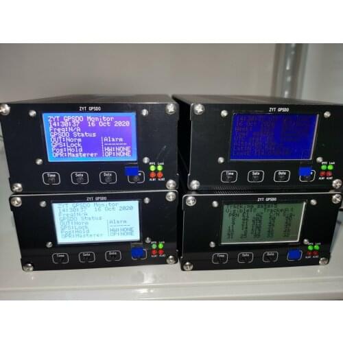 Upgraded version ZYT-GPSDO-1 Trimble LCD 10MHz 1PPS OCXO GPS Disciplined Oscillator