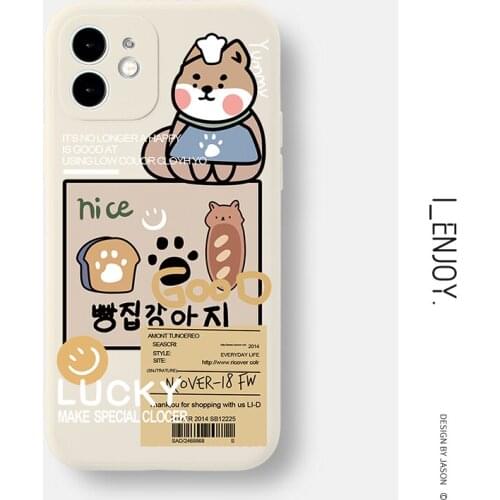 Official Original Soft Silicone Case for Apple iPhone 11 12 13 Pro MAX SE 2020 XR XS X 6 6s 7 8 Plus Shockproof Cute Phone Cover