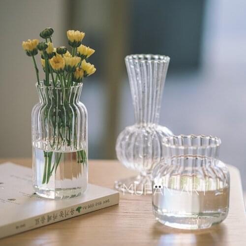 Flower Vase For Wedding Decor Centerpiece Glass Vase Modern Table Ornaments Floral Table Plant Vase