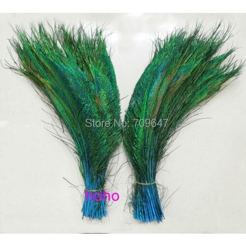 100Pcs/Lot!Peacock Sword Feathers dyed Sky Blue,Light Blue Peacock Feathers,Craft Floral Feathers,Wedding Decorations,Halloween