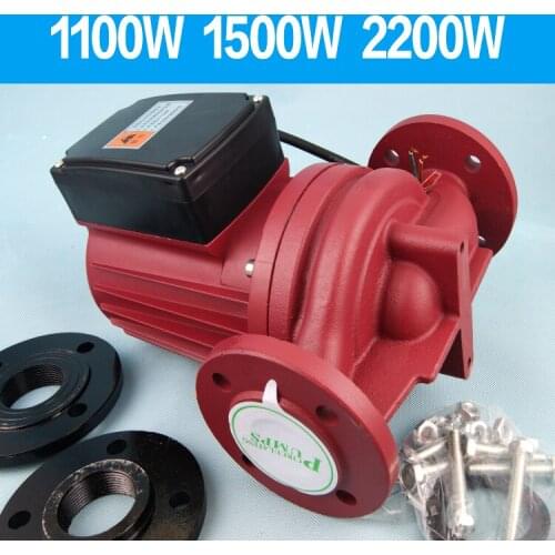 2" 1500W Automatic Hot Water Circulation Pump Water Pump 220V Centrifugal Pump 36M3/H Max