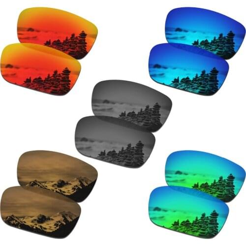 SmartVLT 5 Pairs Polarized Sunglasses Replacement Lenses for Oakley Drop Point - 5 Colors