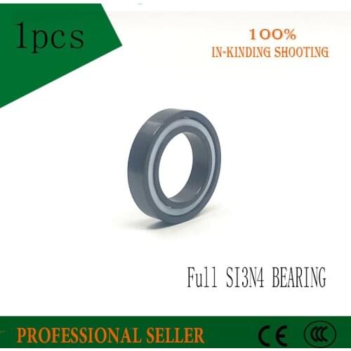 Free shipping 6906 full SI3N4 ceramic deep groove ball bearing 30x47x9mm