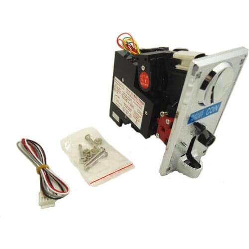 KAI-738C Zinc Alloy Front Panel Single Coin Acceptor Coin Selector Token Coin Mech for Arcade Kiosk Game Cabinet Vending Machine