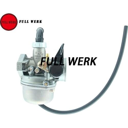 KF PZ19 19mm Carburetor Carb for Motorcycle Dirt Bike ATV QUAD 70cc 90cc 110cc Motocross HK-107 Manual Throttle Carburetor Acces